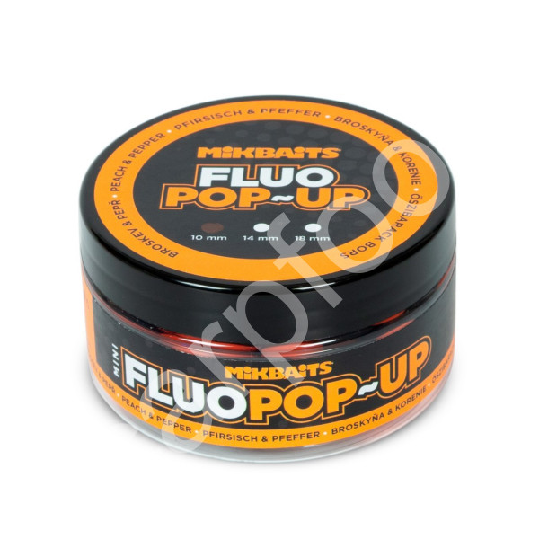 Mini Plovoucí fluo boilie 100ml - Ananas N-BA 10mm (1)