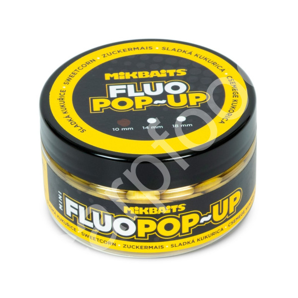 Mini Plovoucí fluo boilie 100ml - Pikantní švestka 10mm (1)