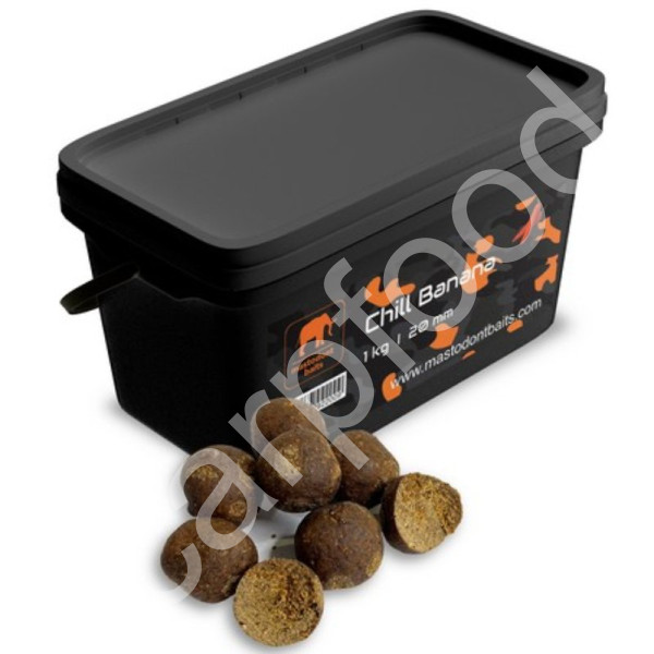 Boilies Chill Banana 1 kg 20 mm (1)
