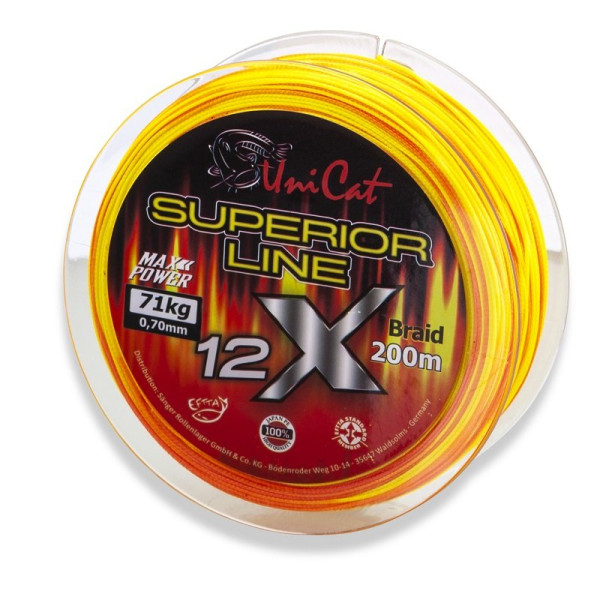 šňůra 12 X Superior Line 0,50mm, 200m, 51 kg (1)