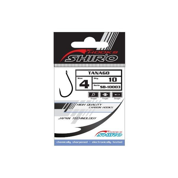 háček Tanago Velikost 2, 10 ks/bal (1)
