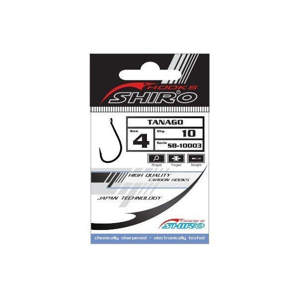 háček Tanago Velikost 2, 10 ks/bal (1)