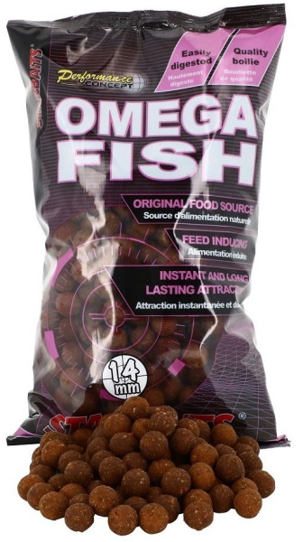 STARBAITS Boilies Omega Fish 1kg/14mm