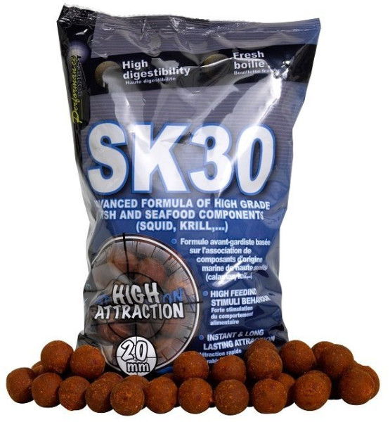 STARBAITS Boilies SK30 2,5kg / 14mm
