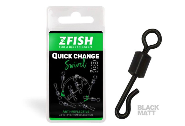 Obratlík Quick Change Swivel Matt (1)