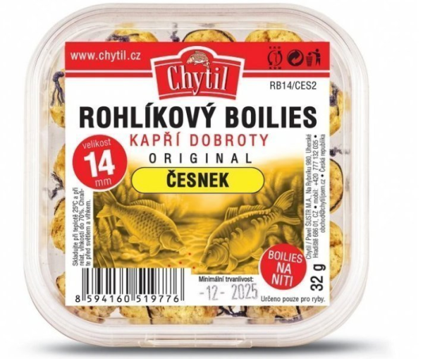 Rohlíkový boilies 14 mm, 32 g (1)