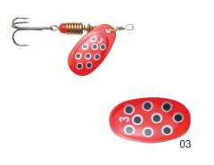 MISTRALL rotační třpytka SPERSO vel. 2, 4g, barva 03