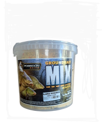 POSEIDON BAITS Krmítková směs Česnek 3kg kyblík