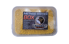 POSEIDON BAITS Method feeder box 1Kg + booster 200ml Med