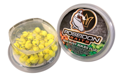 POSEIDON BAITS Rohlíkový boilies fluo 35g Med