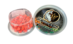 POSEIDON BAITS Rohlíkový boilies fluo 35g Jahoda