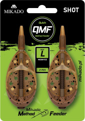 MIKADO KRMÍTKO - METHOD FEEDER SHOT Q.M.F. SYSTEM L 2 kusy