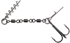 MIKADO Kotvy spiningové, s návazcem, s otřepem 2 kusy