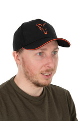 FOX Kšiltovka Collection Baseball Cap Black Orange