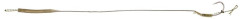 MIKADO KAPROVÝ NÁVAZEC - ANTI-BLOW OUT RIG 23cm/25lbs - HÁČEK: 8 - 2 ks KOMBI
