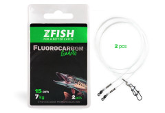 ZFISH Lanko Fluorocarbon Leader - 2ks 12kg/20cm