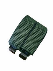 Pánské kšandy jednobarevné zelené