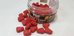 POSEIDON BAITS Pop Corn Wafters Soluble Jahoda 35g/12mm