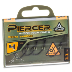 háček Piercer Power Carp C4 Micro Barb 11ks velikost 6 (2)