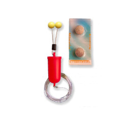 BUBENÍK čihátko odpadávající bateriové svítící oranžové