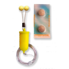 BUBENÍK čihátko odpadávající bateriové svítící žluté