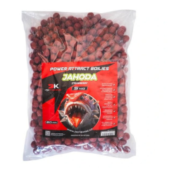 DK FISHING boilies Power Attract jahoda 5kg