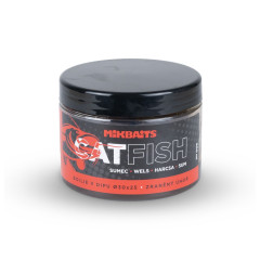 MIKBAITS Catfish sumec řada - Zraněný úhoř 30x25mm boilie v dipu 500ml