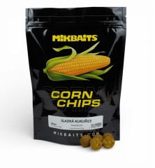 MIKBAITS Corn Chips boilie 300g - Sladká kukuřice