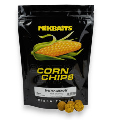 MIKBAITS Corn Chips boilie 300g - Švestka Moruše