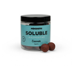 MIKBAITS Rozpustné SOLUBLE boilie 250ml -Česnek 20mm