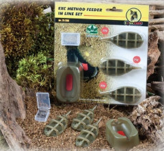 EXTRA CARP Method Feeder Set 20,30,40g + formička