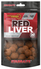 STARBAITS Boilies Red Liver 200g 20mm