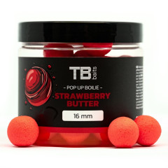 TB Baits Plovoucí Boilie Pop-Up Strawberry Butter+ NHDC 65 g 16 mm