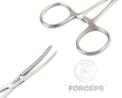 Pean Zahnutý Forceps Curved (3)