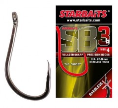 STARBAITS Háček  SB 3 bez protihrotu (10 ks)