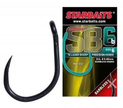 STARBAITS Háček SB 6 b bez protihrotu (10 ks) vel. 6